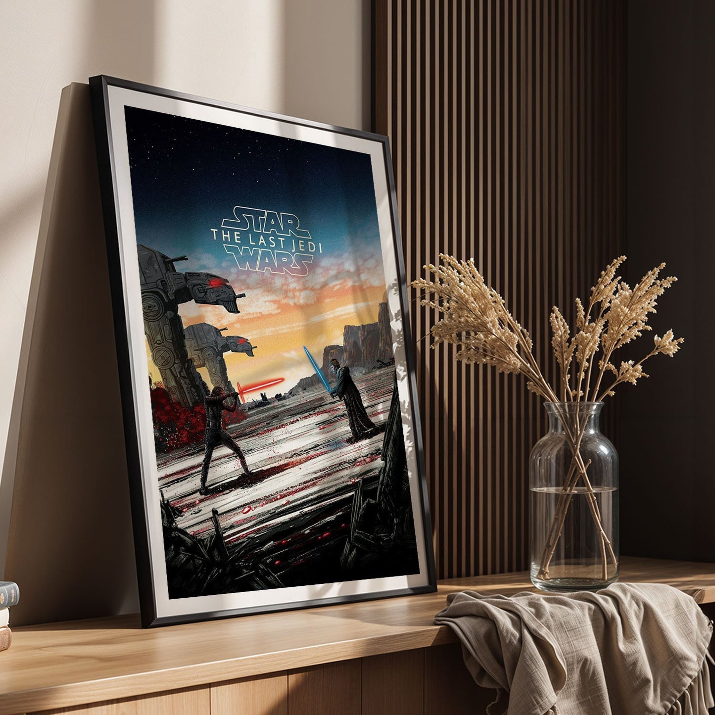 Flex Designs Poster Star Wars The Last Jedi Sketch 8 x 10" Home Goods - Movie 2017 Movie Poster