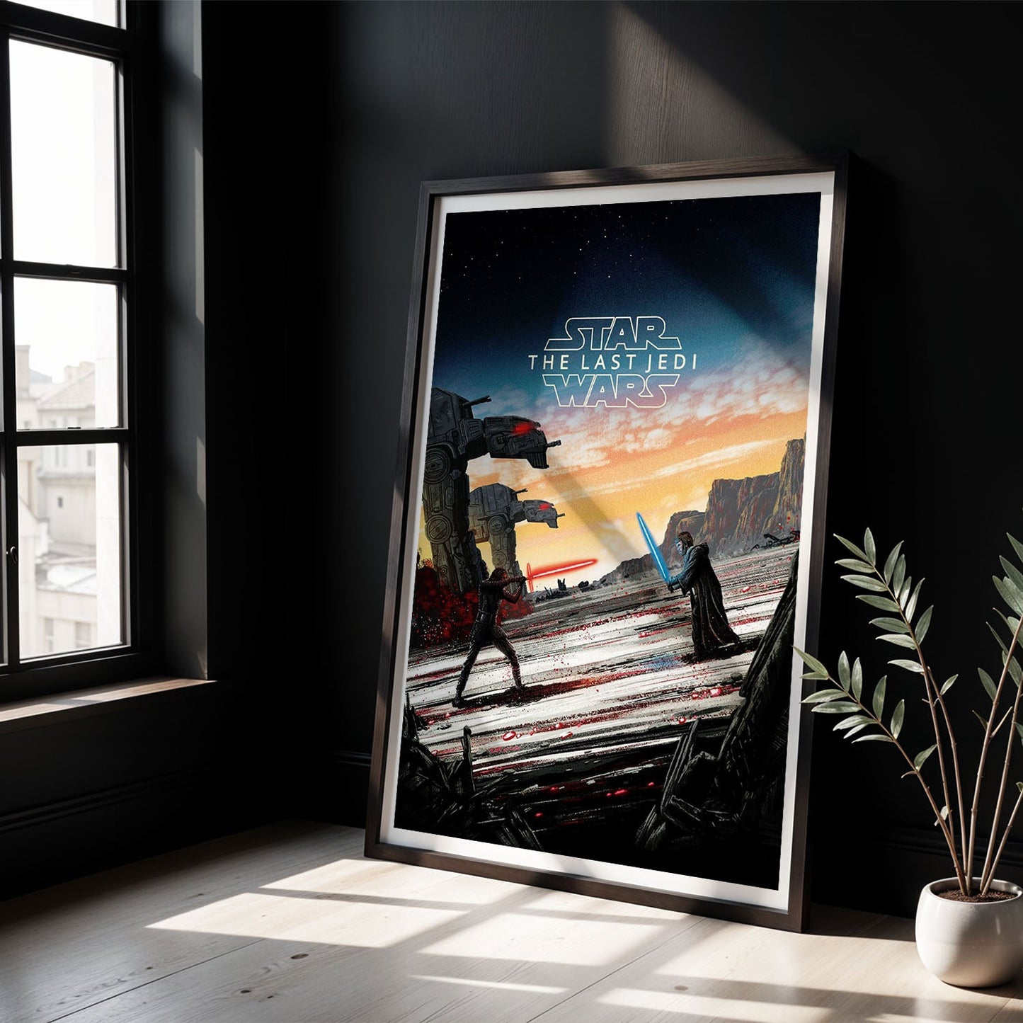 Flex Designs Poster Star Wars The Last Jedi Sketch 8 x 10" Home Goods - Movie 2017 Movie Poster