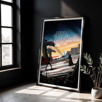 Flex Designs Poster Star Wars The Last Jedi Sketch 8 x 10" Home Goods - Movie 2017 Movie Poster