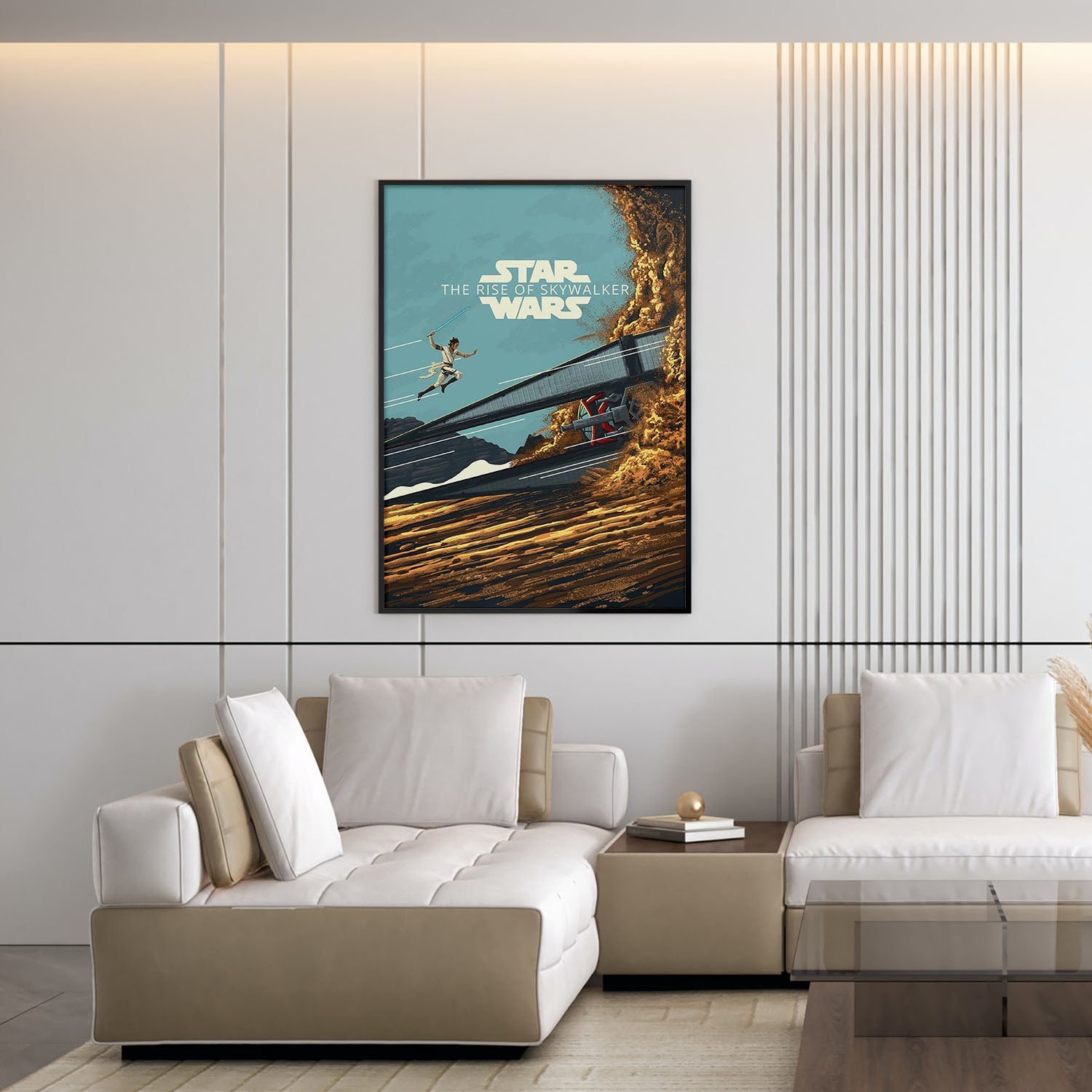 Flex Designs Poster Star Wars The Rise of Skywalker Sketch 5 x 7" Home Goods - Movie 2019 Movie Poster