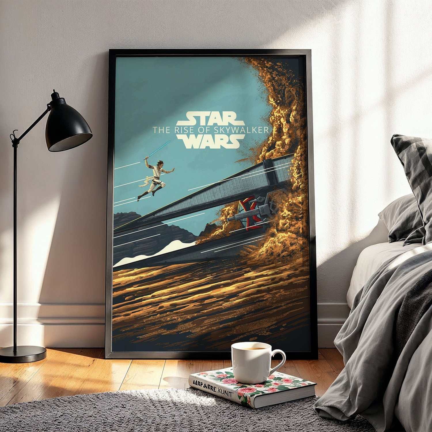 Flex Designs Poster Star Wars The Rise of Skywalker Sketch 5 x 7" Home Goods - Movie 2019 Movie Poster