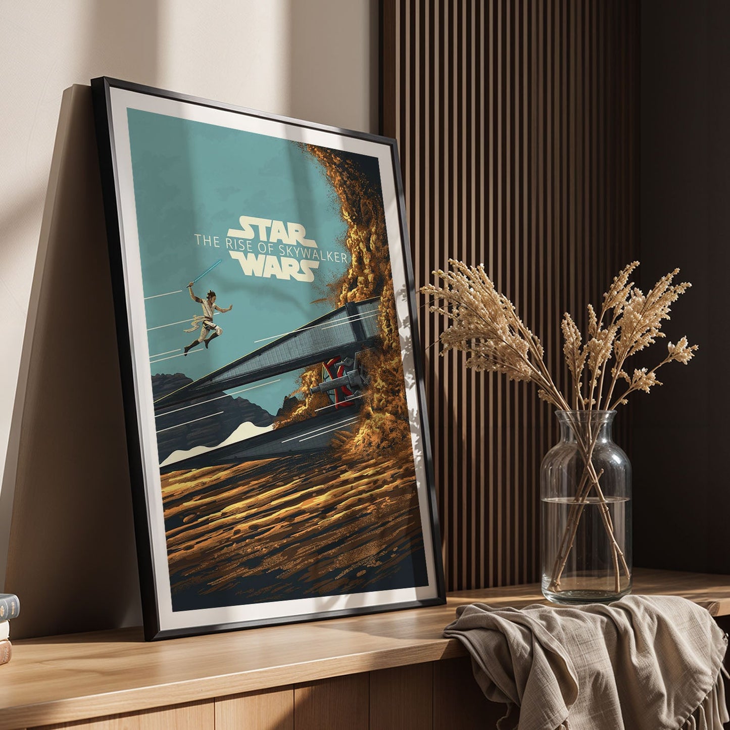 Flex Designs Poster Star Wars The Rise of Skywalker Sketch 8 x 10" Home Goods - Movie 2019 Movie Poster