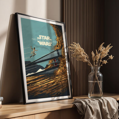 Flex Designs Poster Star Wars The Rise of Skywalker Sketch 8 x 10" Home Goods - Movie 2019 Movie Poster