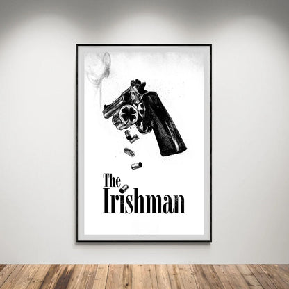 Flex Designs Poster The Irishman 5 x 7" Home Goods - Movie 2019 Movie Poster