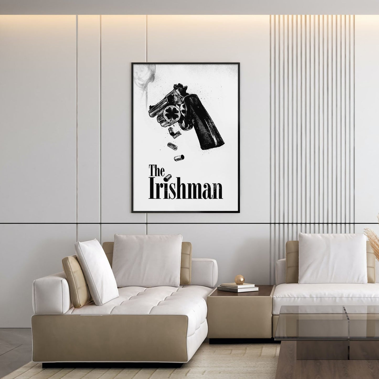 Flex Designs Poster The Irishman 5 x 7" Home Goods - Movie 2019 Movie Poster