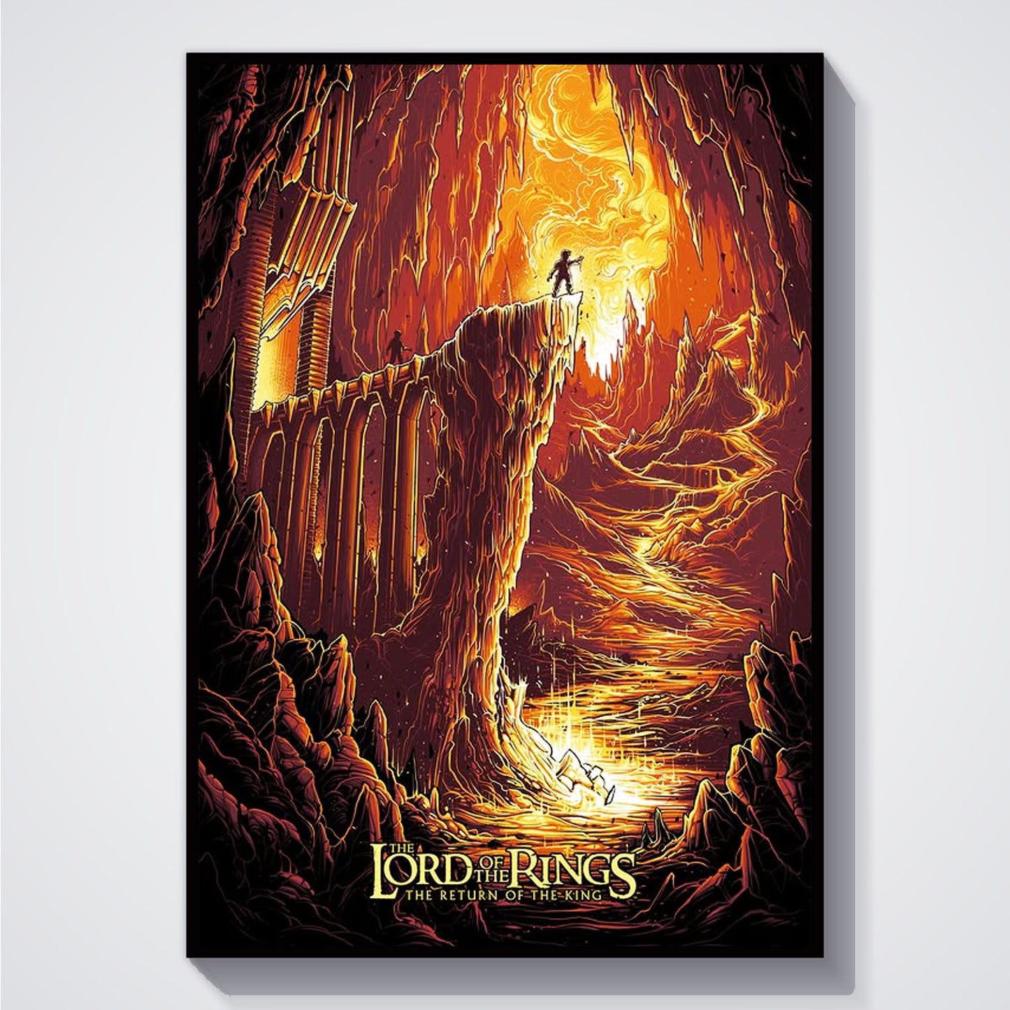 Flex Designs Poster The Lord of the Rings The Return of the King Sketch 5 x 7" Home Goods - Movie 2003 Movie Poster