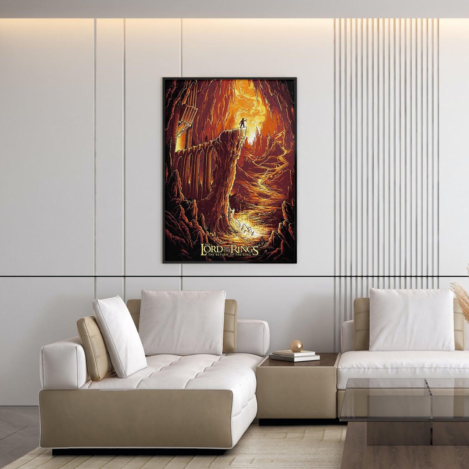 Flex Designs Poster The Lord of the Rings The Return of the King Sketch 5 x 7" Home Goods - Movie 2003 Movie Poster