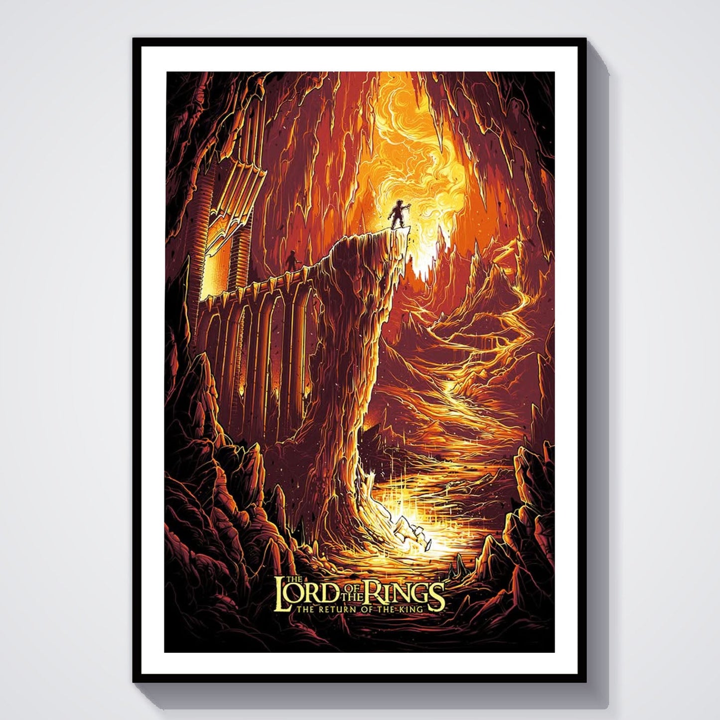 Flex Designs Poster The Lord of the Rings The Return of the King Sketch 8 x 10" Home Goods - Movie 2003 Movie Poster