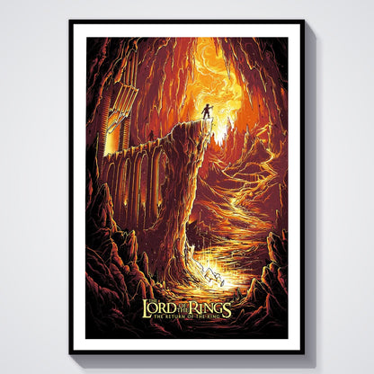 Flex Designs Poster The Lord of the Rings The Return of the King Sketch 8 x 10" Home Goods - Movie 2003 Movie Poster