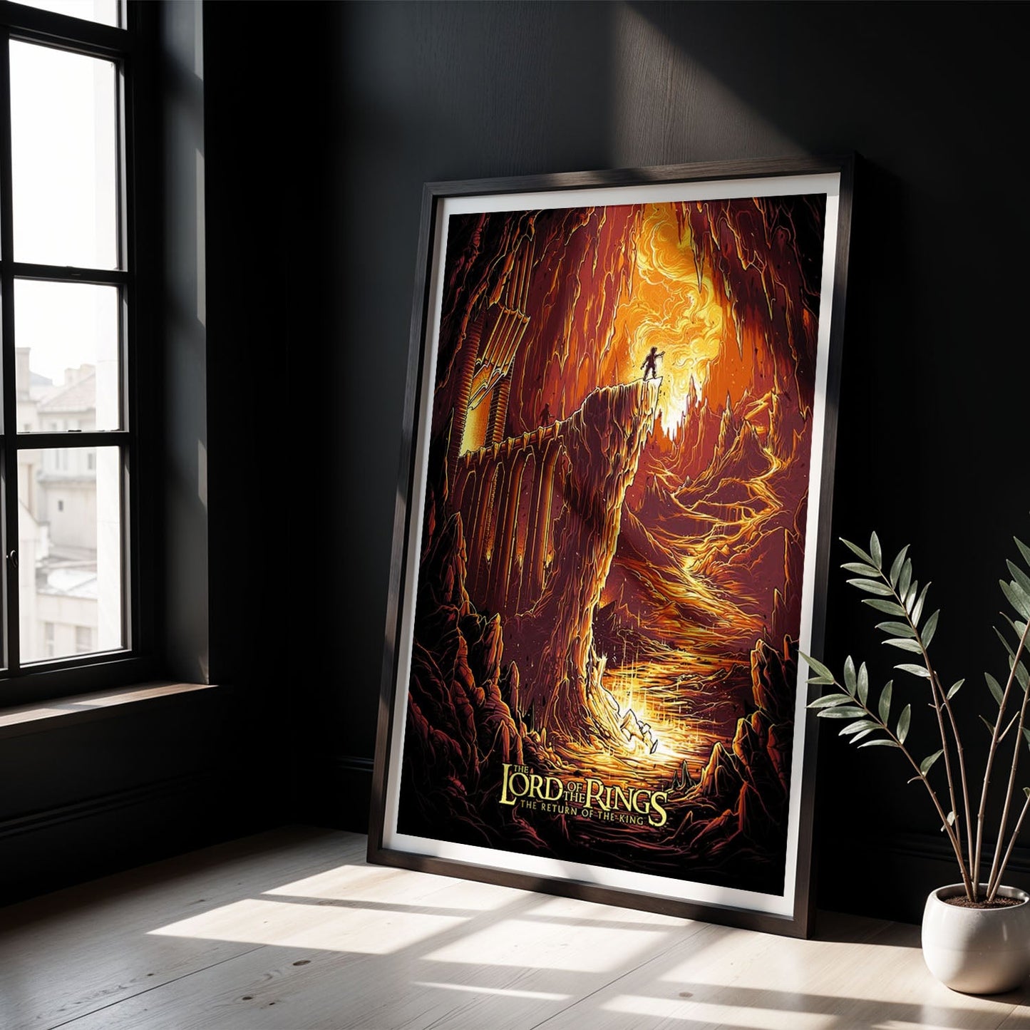 Flex Designs Poster The Lord of the Rings The Return of the King Sketch 8 x 10" Home Goods - Movie 2003 Movie Poster
