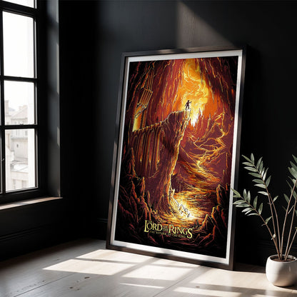 Flex Designs Poster The Lord of the Rings The Return of the King Sketch 8 x 10" Home Goods - Movie 2003 Movie Poster