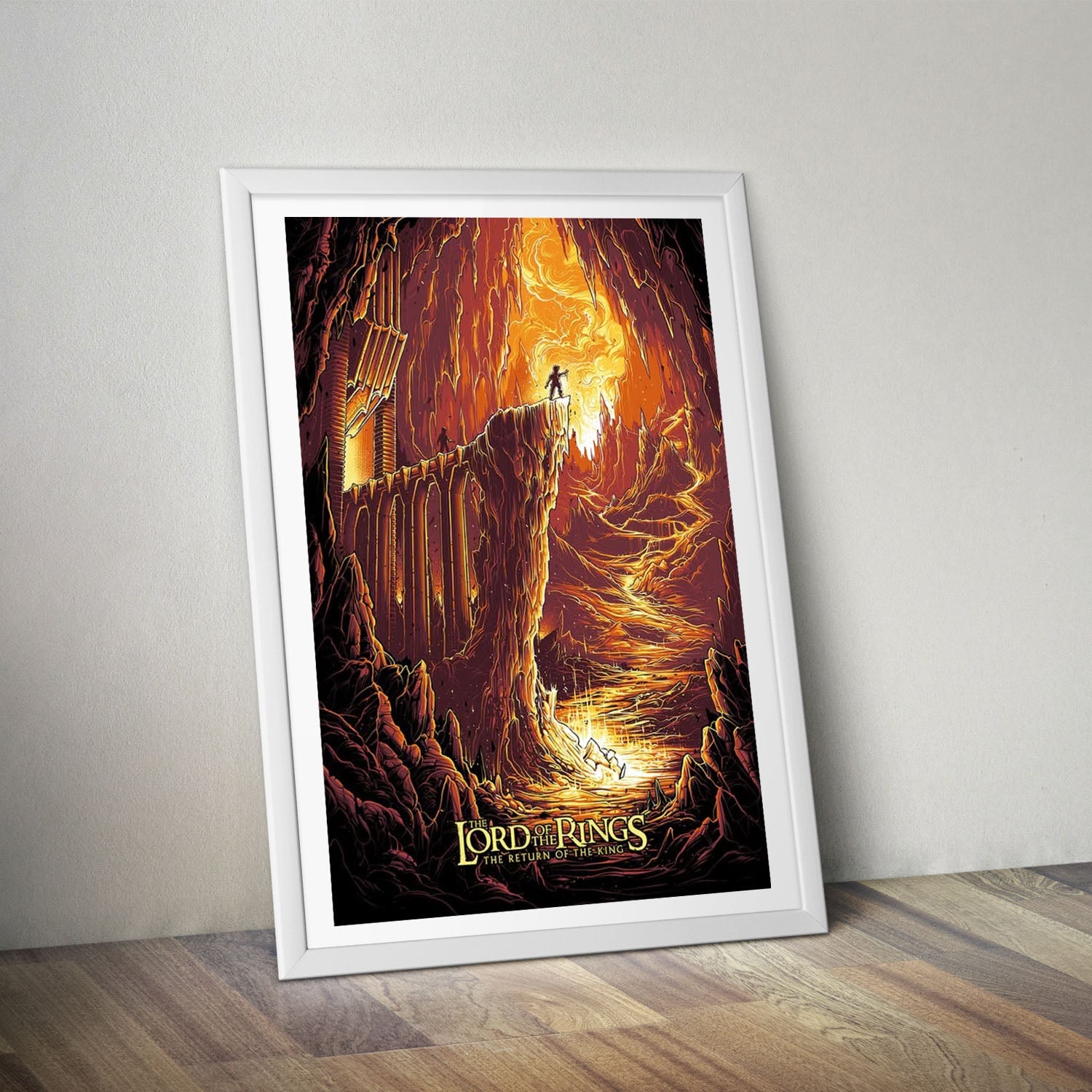 Flex Designs Poster The Lord of the Rings The Return of the King Sketch 8 x 10" Home Goods - Movie 2003 Movie Poster