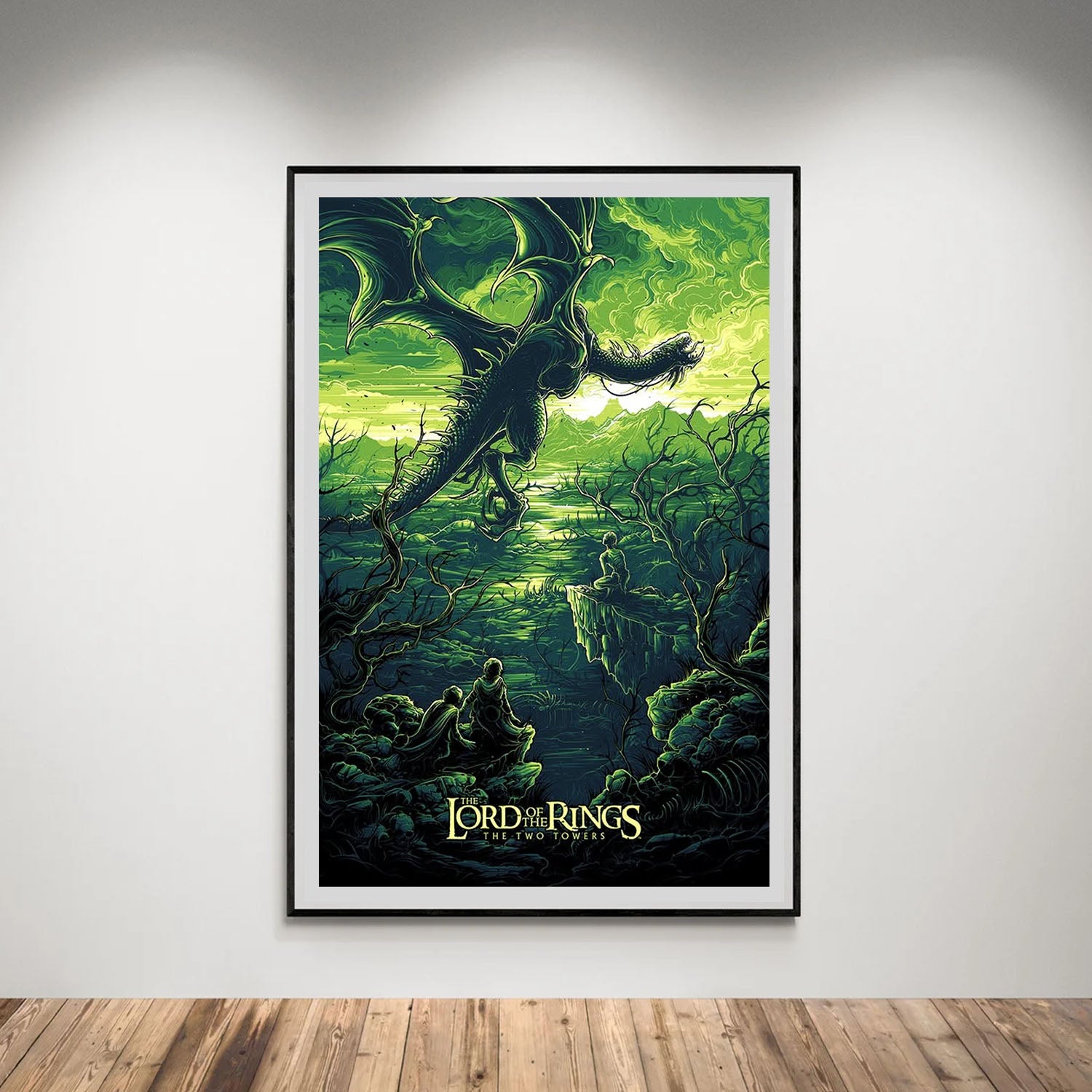 Flex Designs Poster The Lord of the Rings The Two Towers Sketch 5 x 7" Home Goods - Movie 2002 Movie Poster