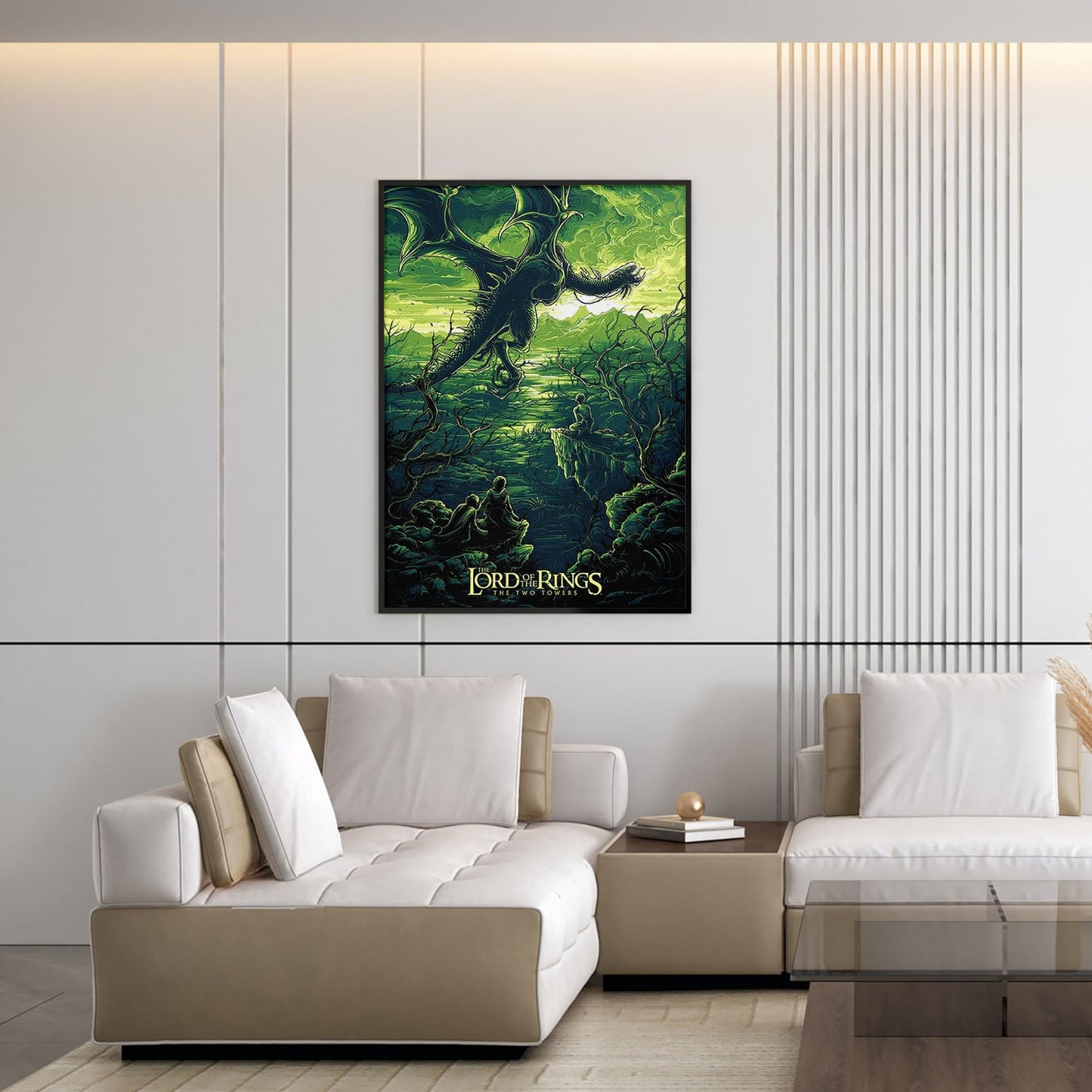 Flex Designs Poster The Lord of the Rings The Two Towers Sketch 5 x 7" Home Goods - Movie 2002 Movie Poster