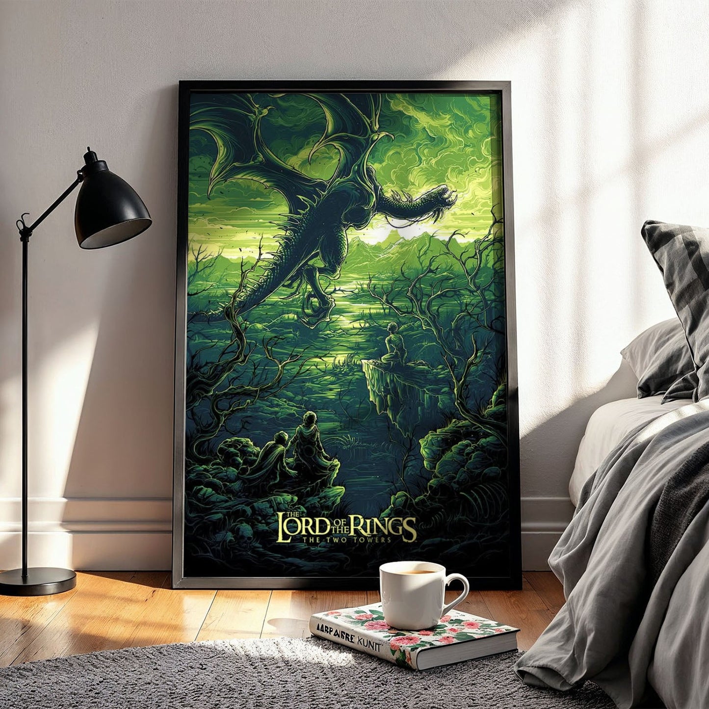 Flex Designs Poster The Lord of the Rings The Two Towers Sketch 5 x 7" Home Goods - Movie 2002 Movie Poster