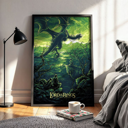 Flex Designs Poster The Lord of the Rings The Two Towers Sketch 5 x 7" Home Goods - Movie 2002 Movie Poster