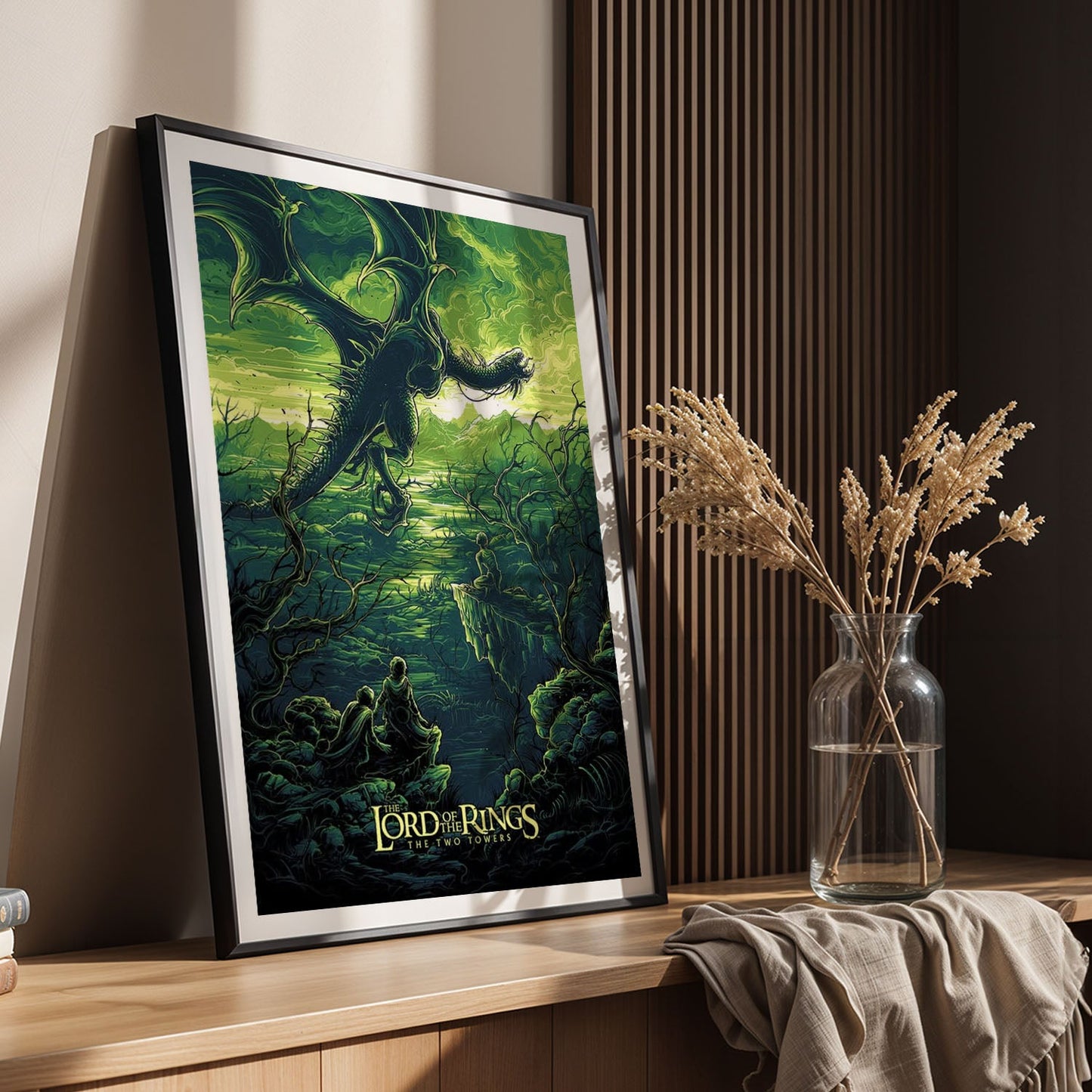Flex Designs Poster The Lord of the Rings The Two Towers Sketch 8 x 10" Home Goods - Movie 2002 Movie Poster