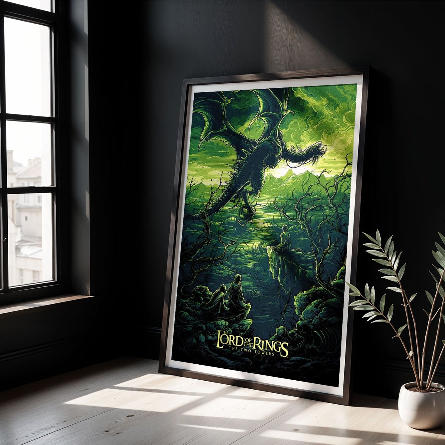 Flex Designs Poster The Lord of the Rings The Two Towers Sketch 8 x 10" Home Goods - Movie 2002 Movie Poster