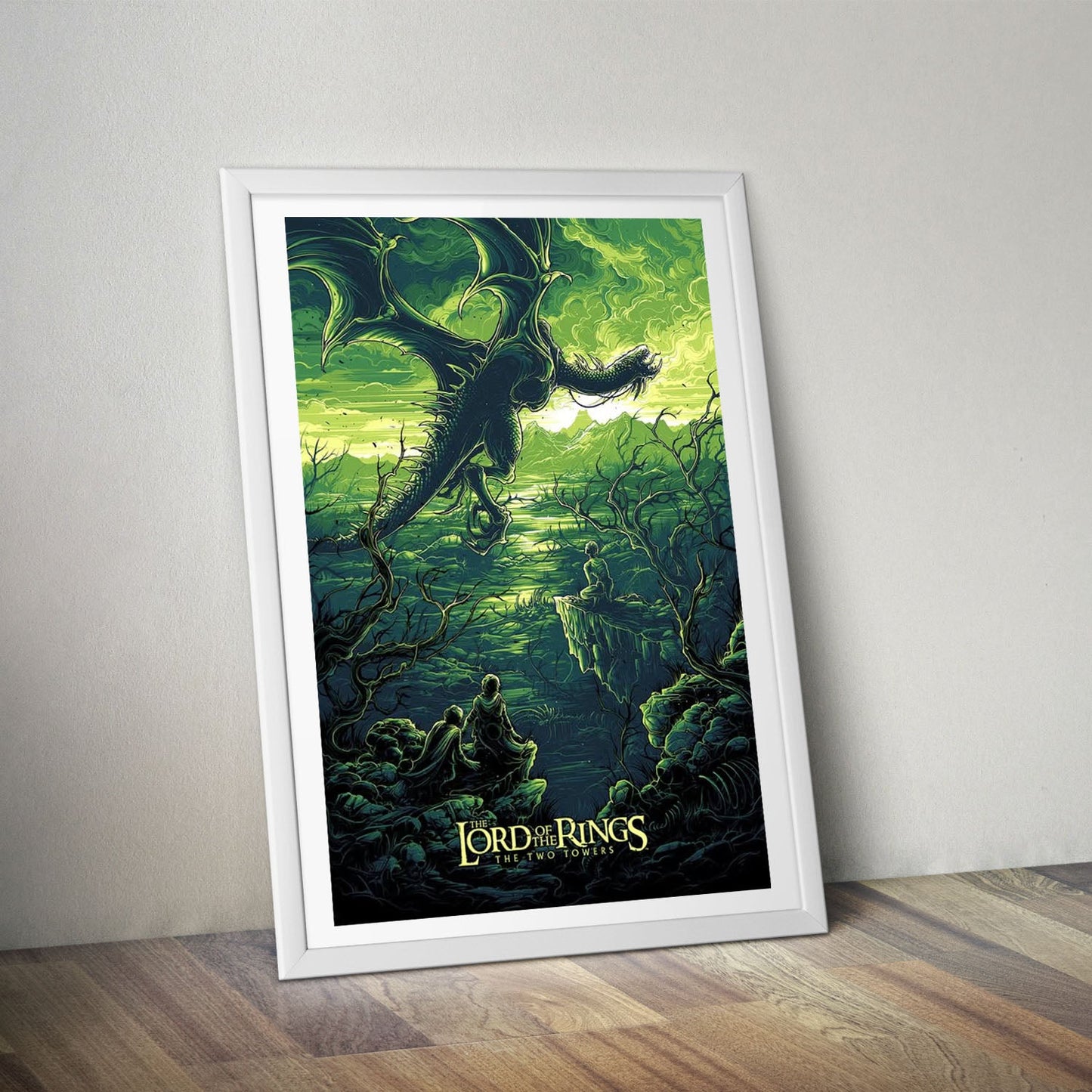 Flex Designs Poster The Lord of the Rings The Two Towers Sketch 8 x 10" Home Goods - Movie 2002 Movie Poster