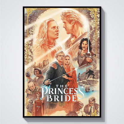 Flex Designs Poster The Princess Bride Sketch 5 x 7" Home Goods - Movie 1987 Movie Poster