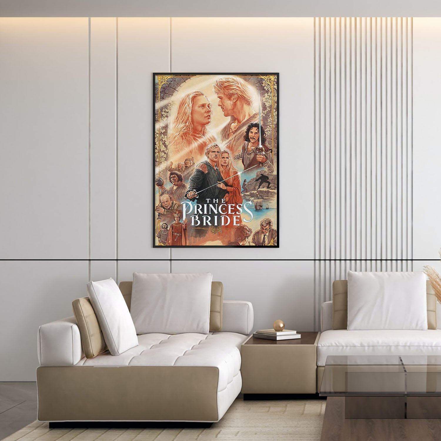 Flex Designs Poster The Princess Bride Sketch 5 x 7" Home Goods - Movie 1987 Movie Poster
