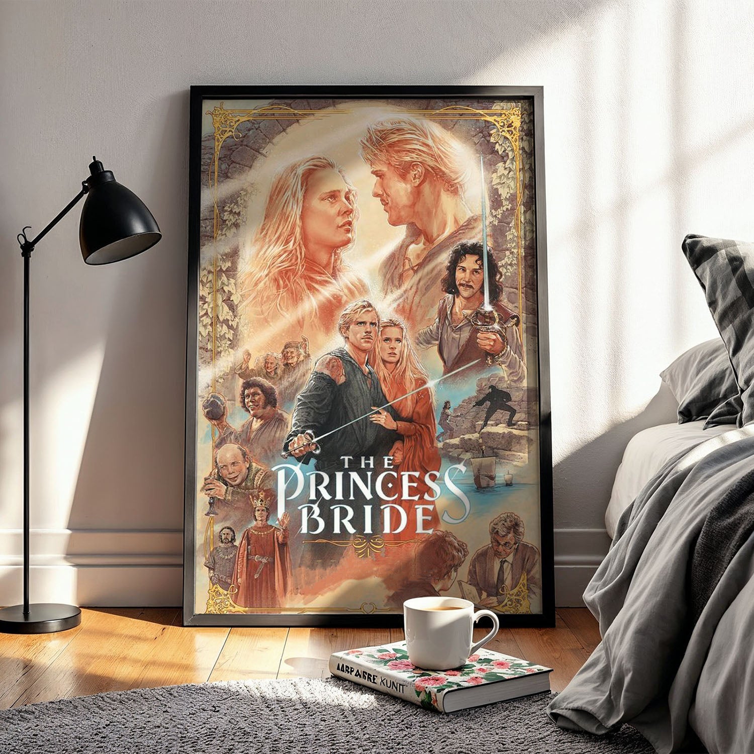 Flex Designs Poster The Princess Bride Sketch 5 x 7" Home Goods - Movie 1987 Movie Poster