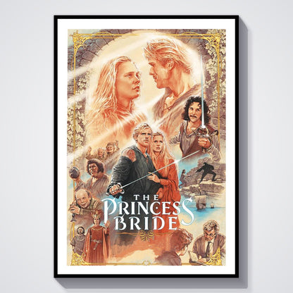 Flex Designs Poster The Princess Bride Sketch 8 x 10" Home Goods - Movie 1987 Movie Poster