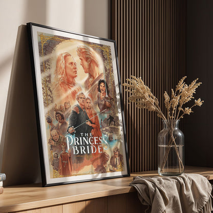 Flex Designs Poster The Princess Bride Sketch 8 x 10" Home Goods - Movie 1987 Movie Poster