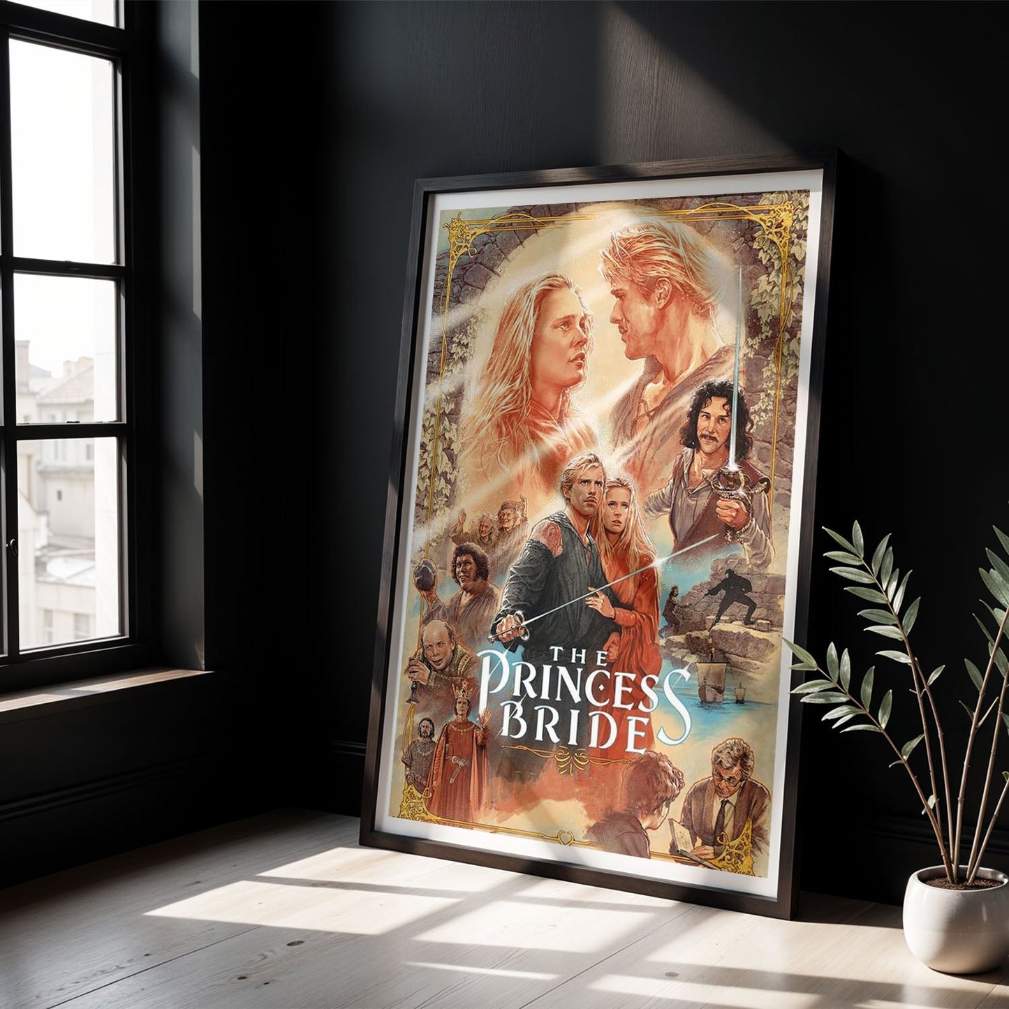 Flex Designs Poster The Princess Bride Sketch 8 x 10" Home Goods - Movie 1987 Movie Poster
