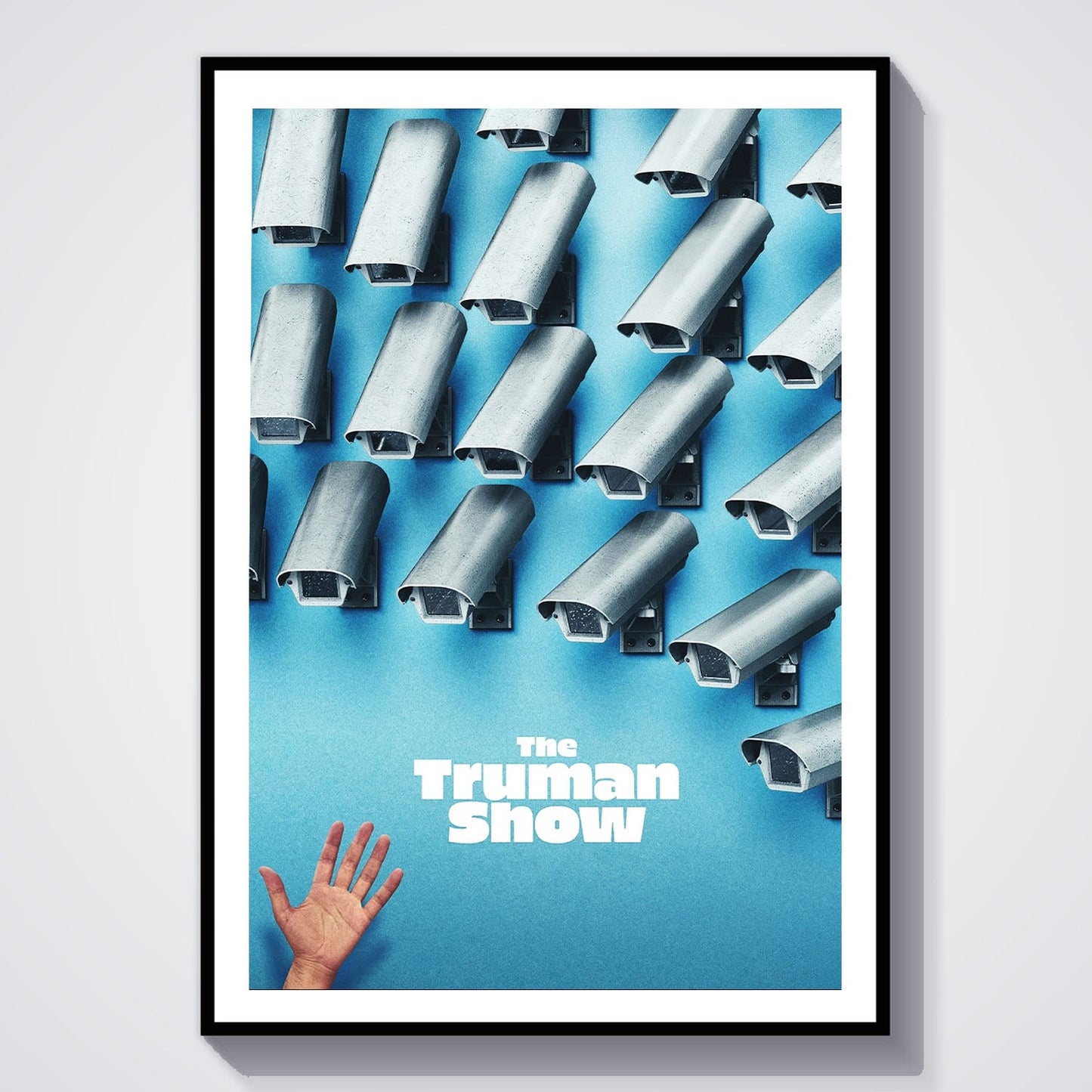Flex Designs Poster The Truman Show Key Visual 8 x 10" Home Goods - Movie 1998 Movie Poster