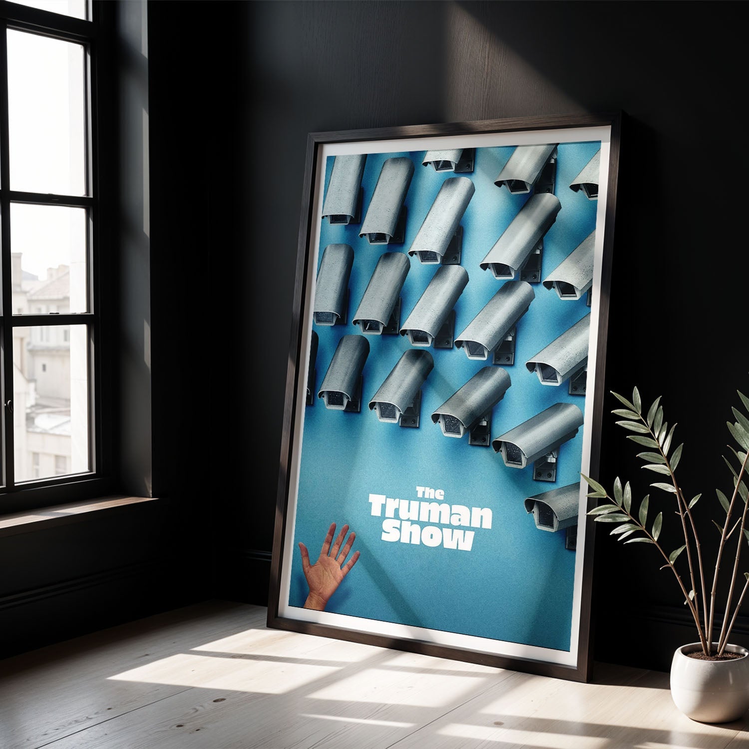Flex Designs Poster The Truman Show Key Visual 8 x 10" Home Goods - Movie 1998 Movie Poster