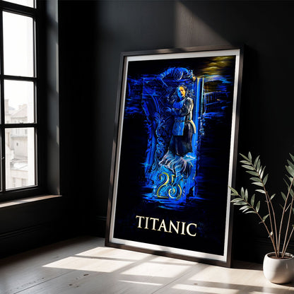 Flex Designs Poster Titanic Sketch 8 x 10" Home Goods - Movie 1997 Movie Poster