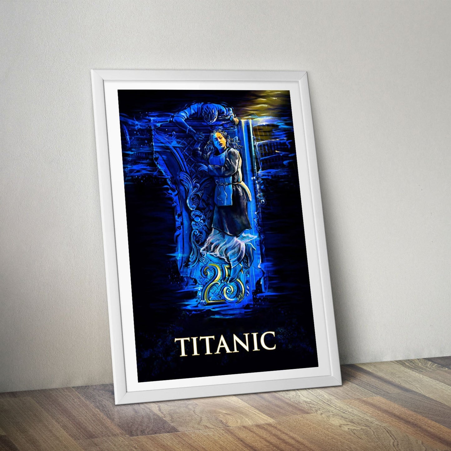 Flex Designs Poster Titanic Sketch 8 x 10" Home Goods - Movie 1997 Movie Poster