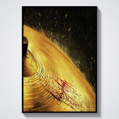 Flex Designs Poster Whiplash Drums Minimalist 5 x 7" Home Goods - Movie 2014 Movie Poster