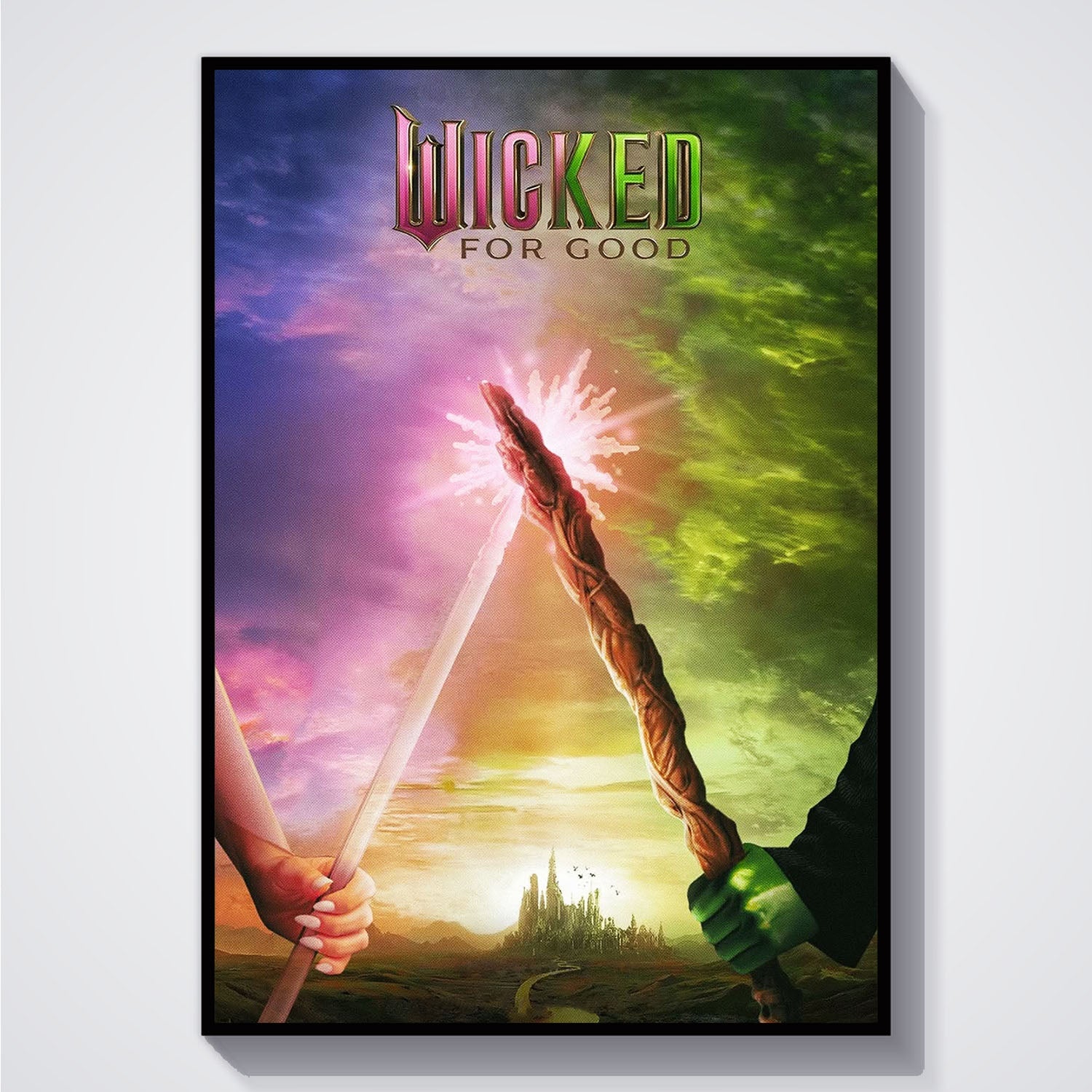 Flex Designs Poster Wicked For Good Theatrical 5 x 7" Home Goods - Movie 2003 Movie Poster