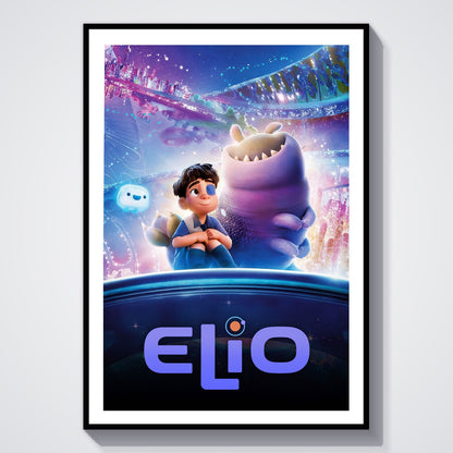Flex Designs Poster Elio Official 8 x 10" Home Goods - Movie 2024 Movie Poster