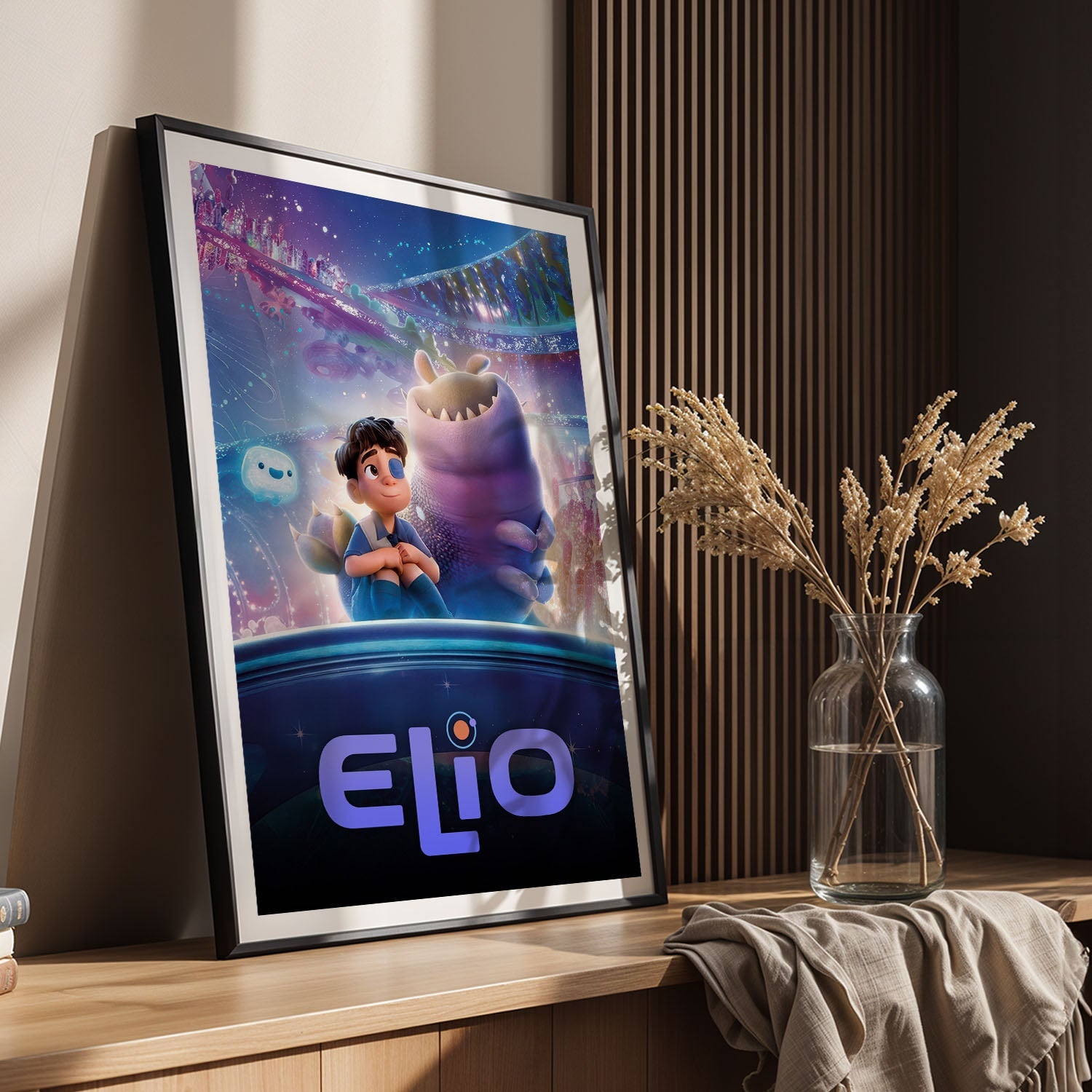 Flex Designs Poster Elio Official 8 x 10" Home Goods - Movie 2024 Movie Poster