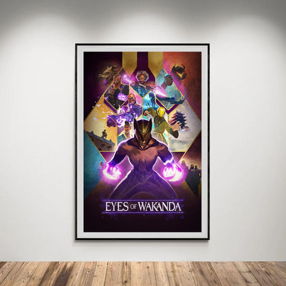 Flex Designs Poster Eyes of Wakanda Cinematic 5 x 7" Home Goods - Movie 2025 Movie Poster