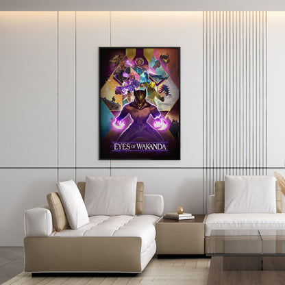 Flex Designs Poster Eyes of Wakanda Cinematic 5 x 7" Home Goods - Movie 2025 Movie Poster