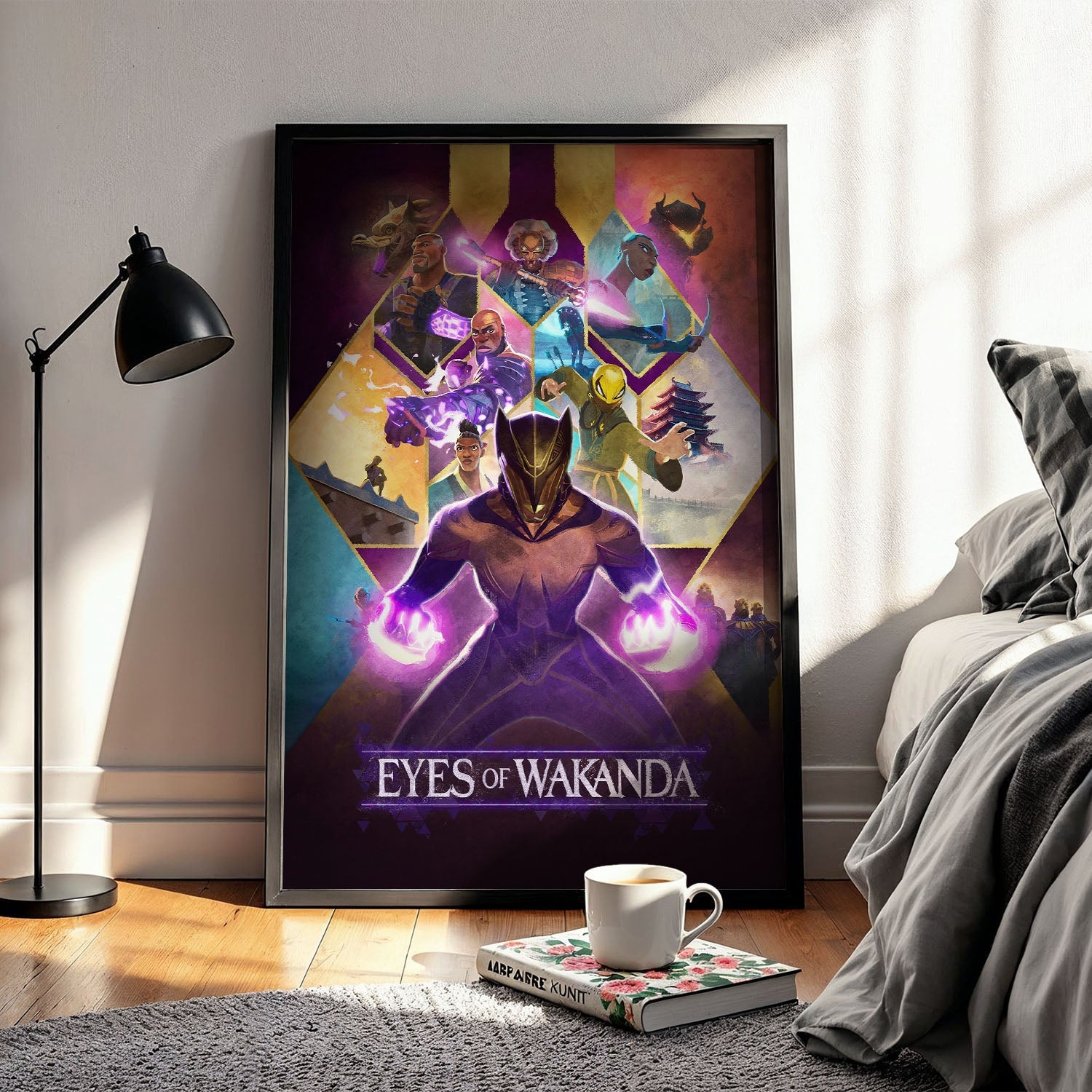 Flex Designs Poster Eyes of Wakanda Cinematic 5 x 7" Home Goods - Movie 2025 Movie Poster