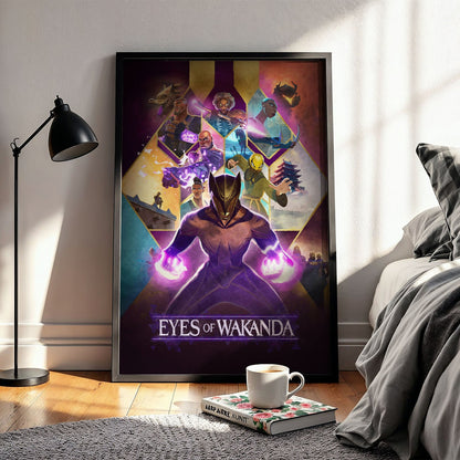 Flex Designs Poster Eyes of Wakanda Cinematic 5 x 7" Home Goods - Movie 2025 Movie Poster