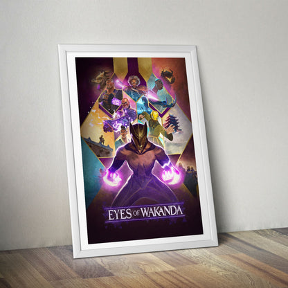 Flex Designs Poster Eyes of Wakanda Cinematic 8 x 10" Home Goods - Movie 2025 Movie Poster