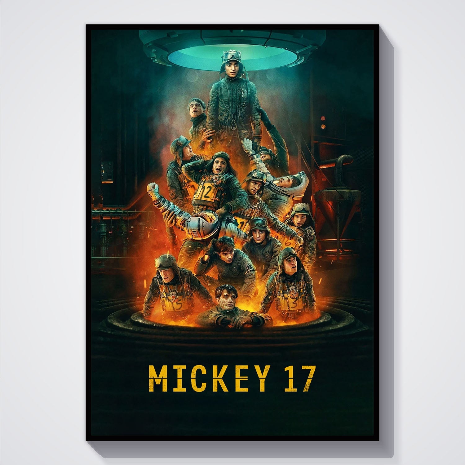 Flex Designs Poster Mickey 17 Cinematic 5 x 7" Home Goods - Movie 2025 Movie Poster