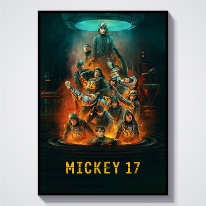 Flex Designs Poster Mickey 17 Cinematic 5 x 7" Home Goods - Movie 2025 Movie Poster