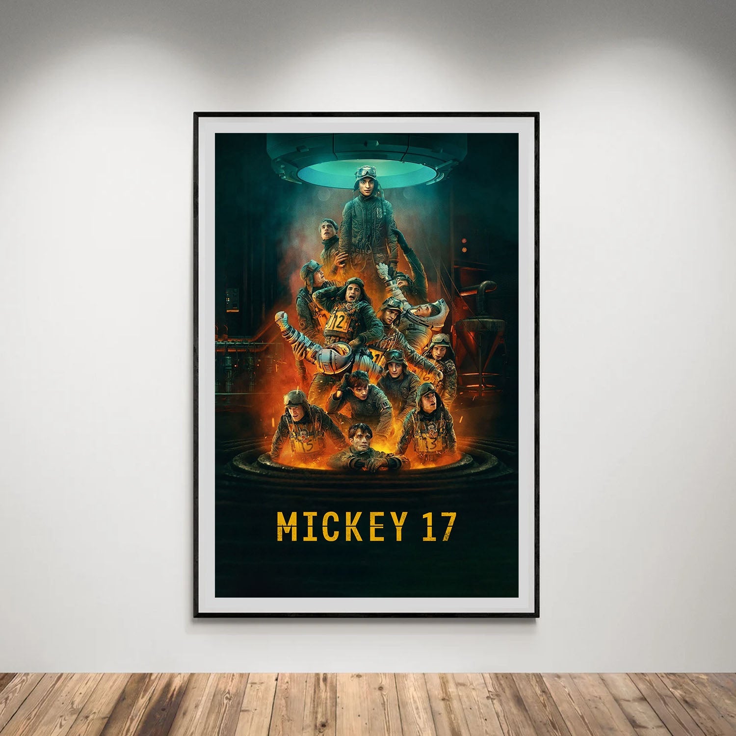 Flex Designs Poster Mickey 17 Cinematic 5 x 7" Home Goods - Movie 2025 Movie Poster