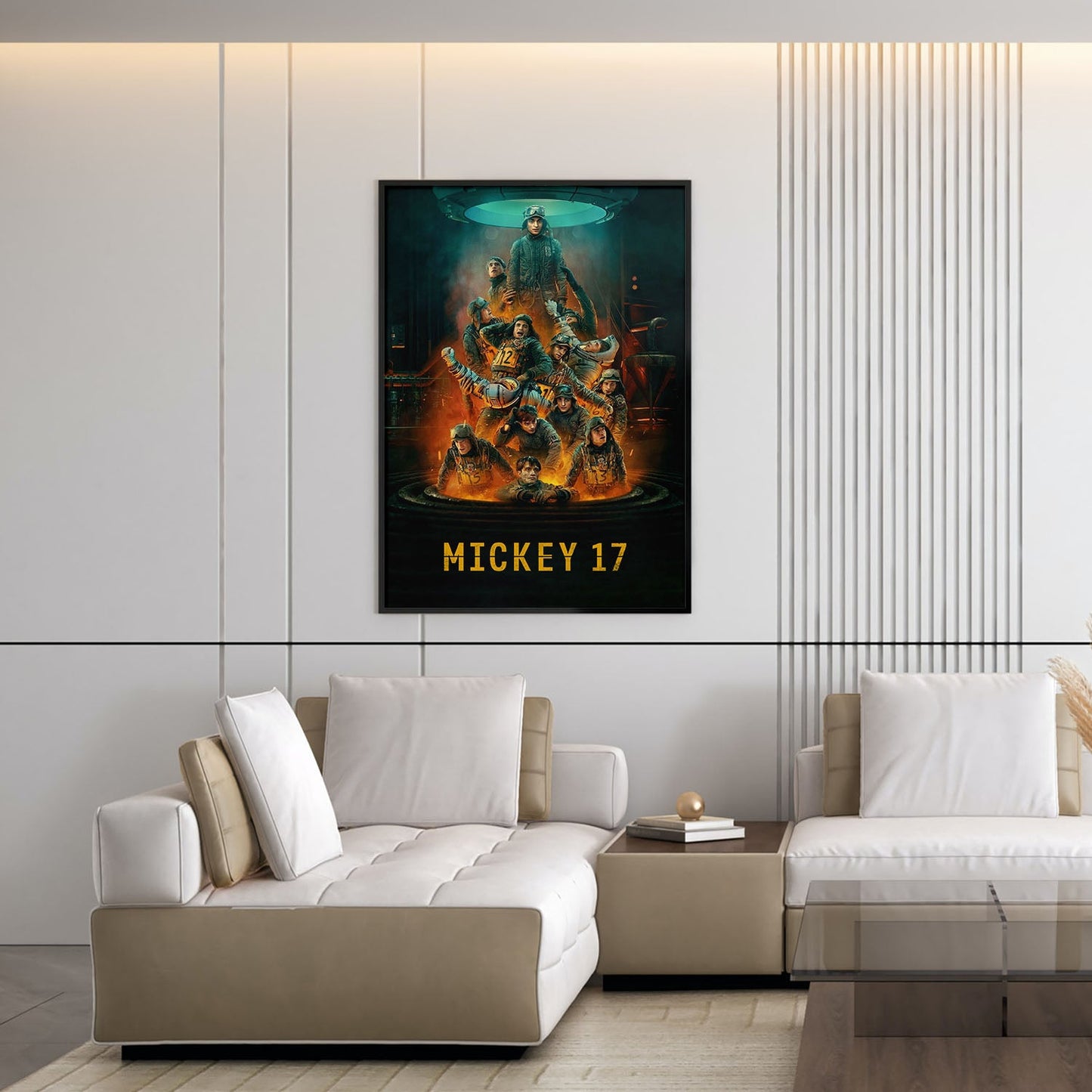 Flex Designs Poster Mickey 17 Cinematic 5 x 7" Home Goods - Movie 2025 Movie Poster
