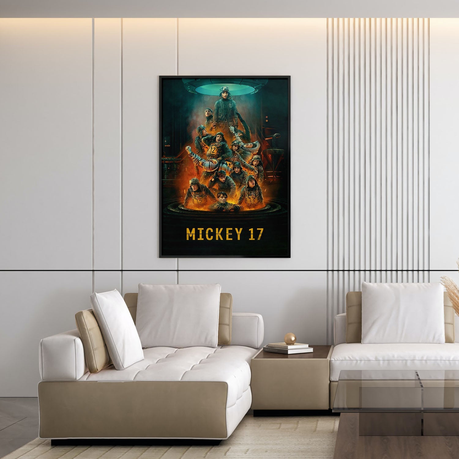 Flex Designs Poster Mickey 17 Cinematic 5 x 7" Home Goods - Movie 2025 Movie Poster