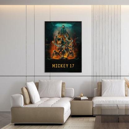 Flex Designs Poster Mickey 17 Cinematic 5 x 7" Home Goods - Movie 2025 Movie Poster