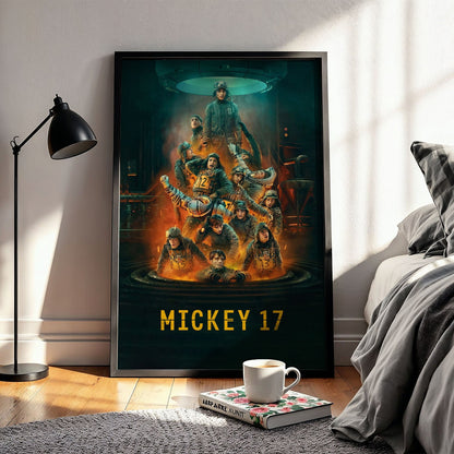 Flex Designs Poster Mickey 17 Cinematic 5 x 7" Home Goods - Movie 2025 Movie Poster