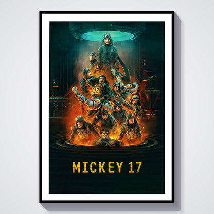 Flex Designs Poster Mickey 17 Cinematic 8 x 10" Home Goods - Movie 2025 Movie Poster